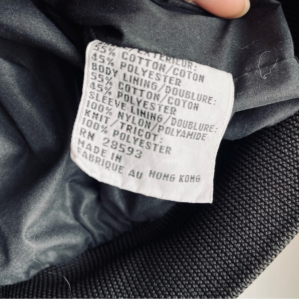 Members Only grey Bomber Jacket size 36/SMALL - Picture 8 of 9
